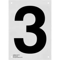 Gamma Tennis Court Numbers (Plastic) -On Running || BROOKS || Hoka Sales Store 500186 3 1