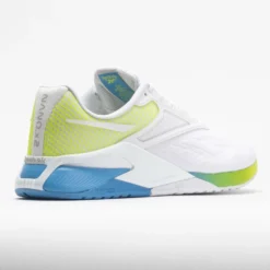 Reebok Nano X2 Women's White/Essential Blue/Acid Yellow -On Running || BROOKS || Hoka Sales Store 561835 6