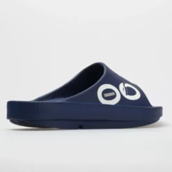OOFOS OOahh Sport Men's Navy/Navy -On Running || BROOKS || Hoka Sales Store 570423 6