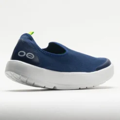 OOFOS OOmg EeZee Women's White/Navy -On Running || BROOKS || Hoka Sales Store 631315 6