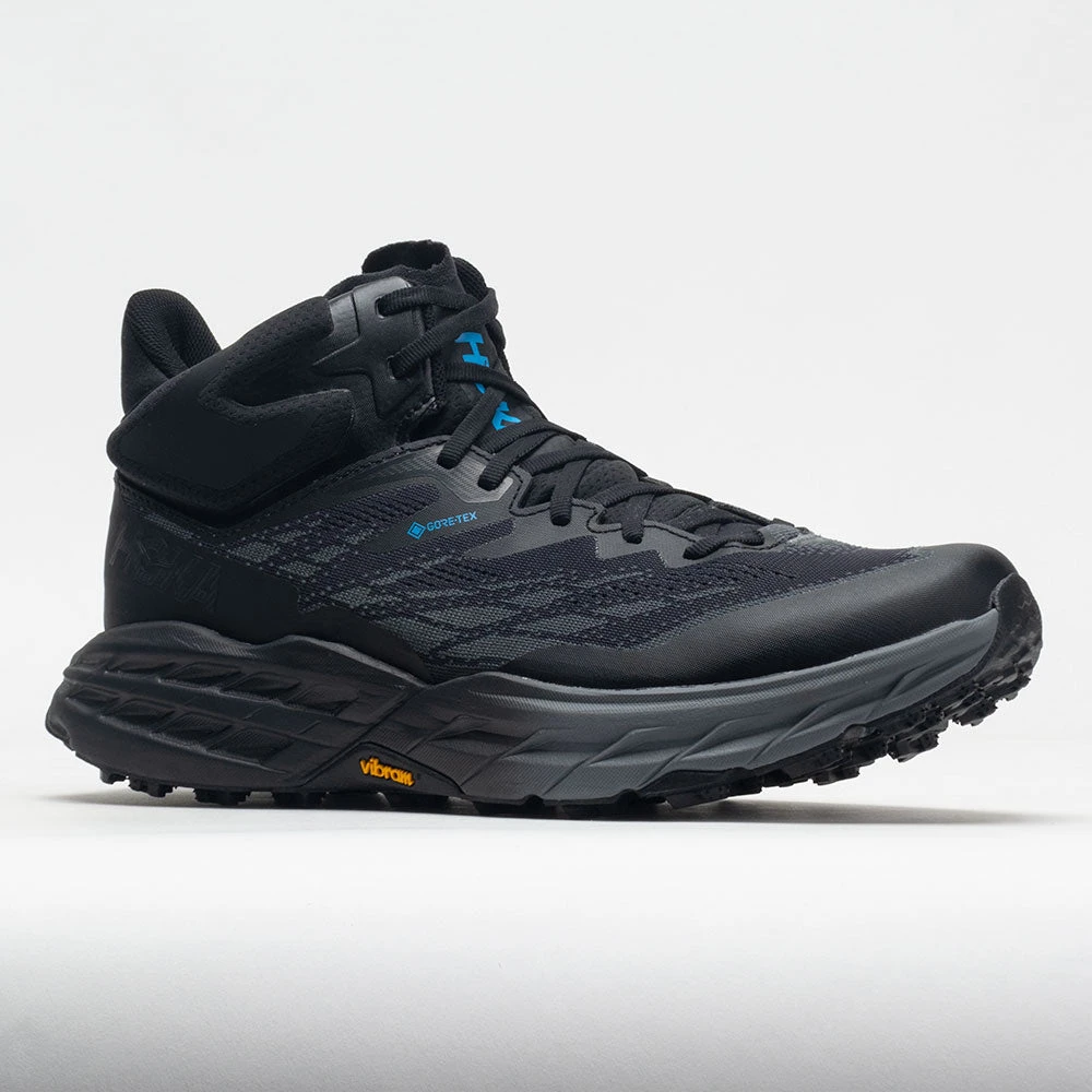 Hoka One One Speedgoat 5 Mid GTX Men's Black/Black 5 Hoka One One Speedgoat 5 Mid GTX Men's Black/Black - Image 5