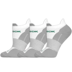 Fitsok F4 Tech No Show Socks 3 Pack -On Running || BROOKS || Hoka Sales Store 650781 100 1