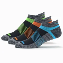 Saucony Inferno No Show Tab Socks 3 Pack -On Running || BROOKS || Hoka Sales Store 650965 066 1