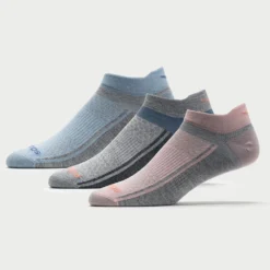 Saucony Inferno Ultralight No Show Socks 3 Pack -On Running || BROOKS || Hoka Sales Store 651194 680 1