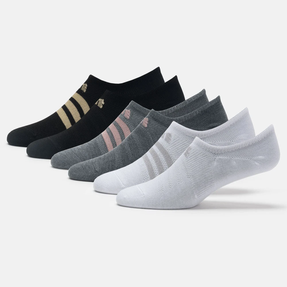 Adidas Superlite II Super No Show 6-Pack Women's 2 Adidas Superlite II Super No Show 6-Pack Women's - Image 2