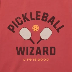 Life Is Good Pickleball Wizard Tee Men's -On Running || BROOKS || Hoka Sales Store 700628 660 2
