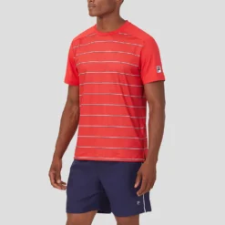 Fila Heritage Tennis Stripe Crew Men's -On Running || BROOKS || Hoka Sales Store 757819 622 1