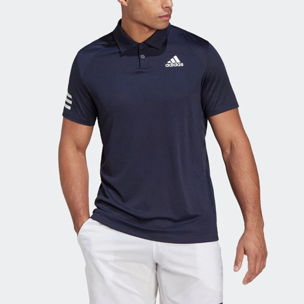 Adidas Club 3-Stripe Polo Men's 3 Adidas Club 3-Stripe Polo Men's - Image 3