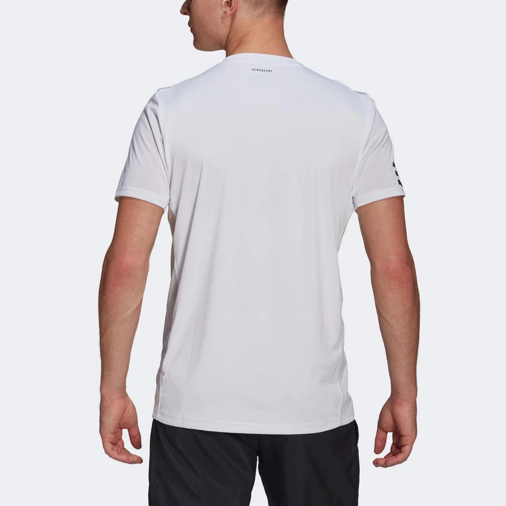 Adidas Club 3-Stripe T-Shirt Men's 2 Adidas Club 3-Stripe T-Shirt Men's - Image 2