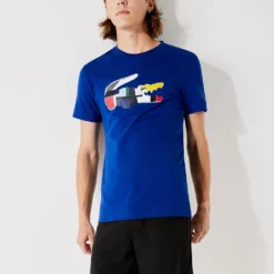 Lacoste Core Performance Printed Tee Men's -On Running || BROOKS || Hoka Sales Store 758015 bdm 1