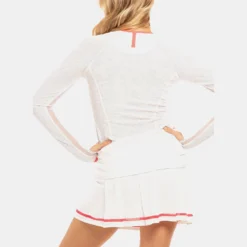 Lucky In Love The Whites Raglan Zip Long Sleeve Women's -On Running || BROOKS || Hoka Sales Store 758074 166 2