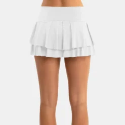 Lucky In Love Wavy Pleat Tier Skirt Women's -On Running || BROOKS || Hoka Sales Store 758083 110 2