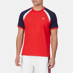 Fila Heritage Essentials Short Sleeve Crew Men's -On Running || BROOKS || Hoka Sales Store 758217 622 1